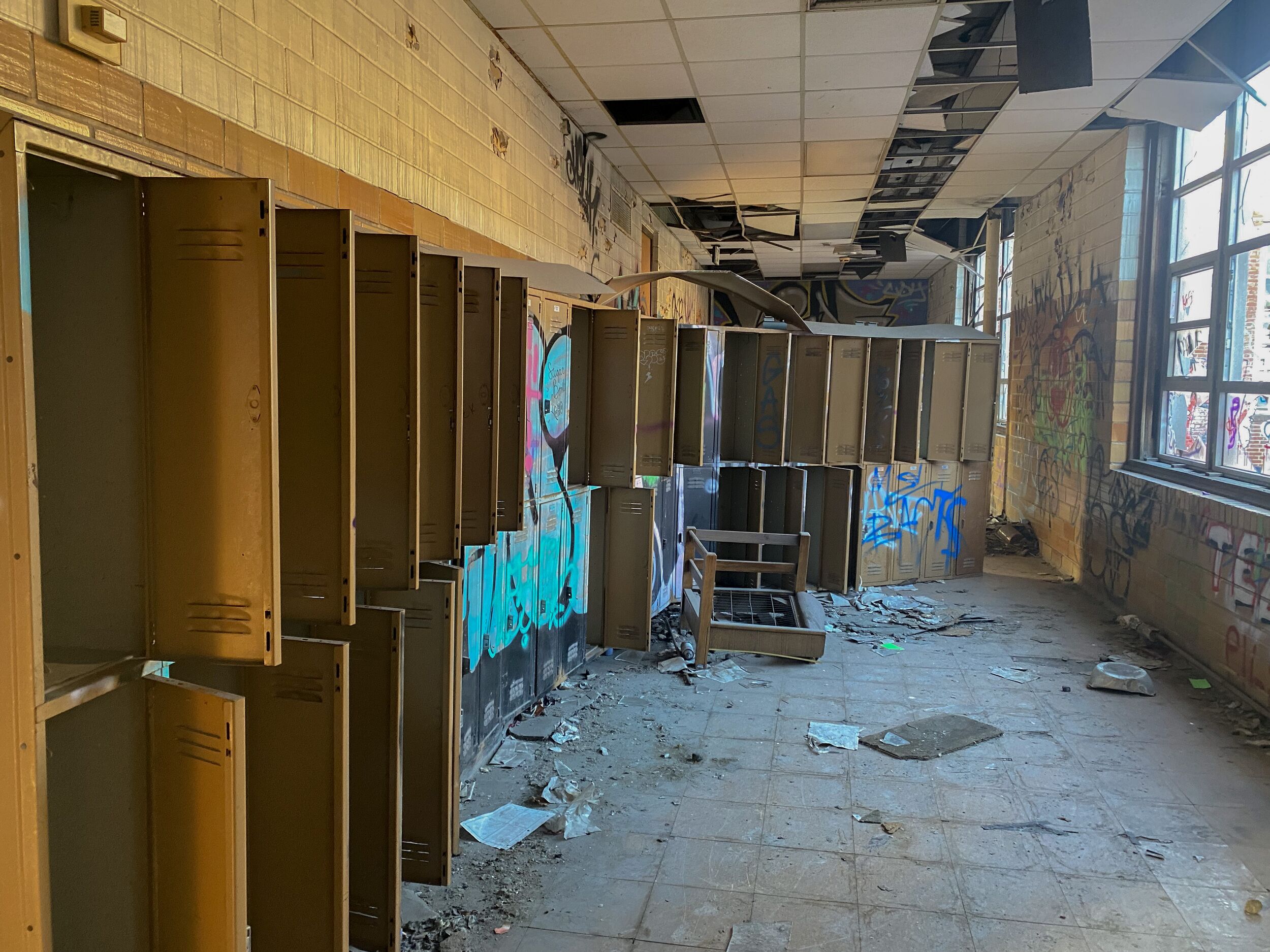 Gary School Hallway 2
