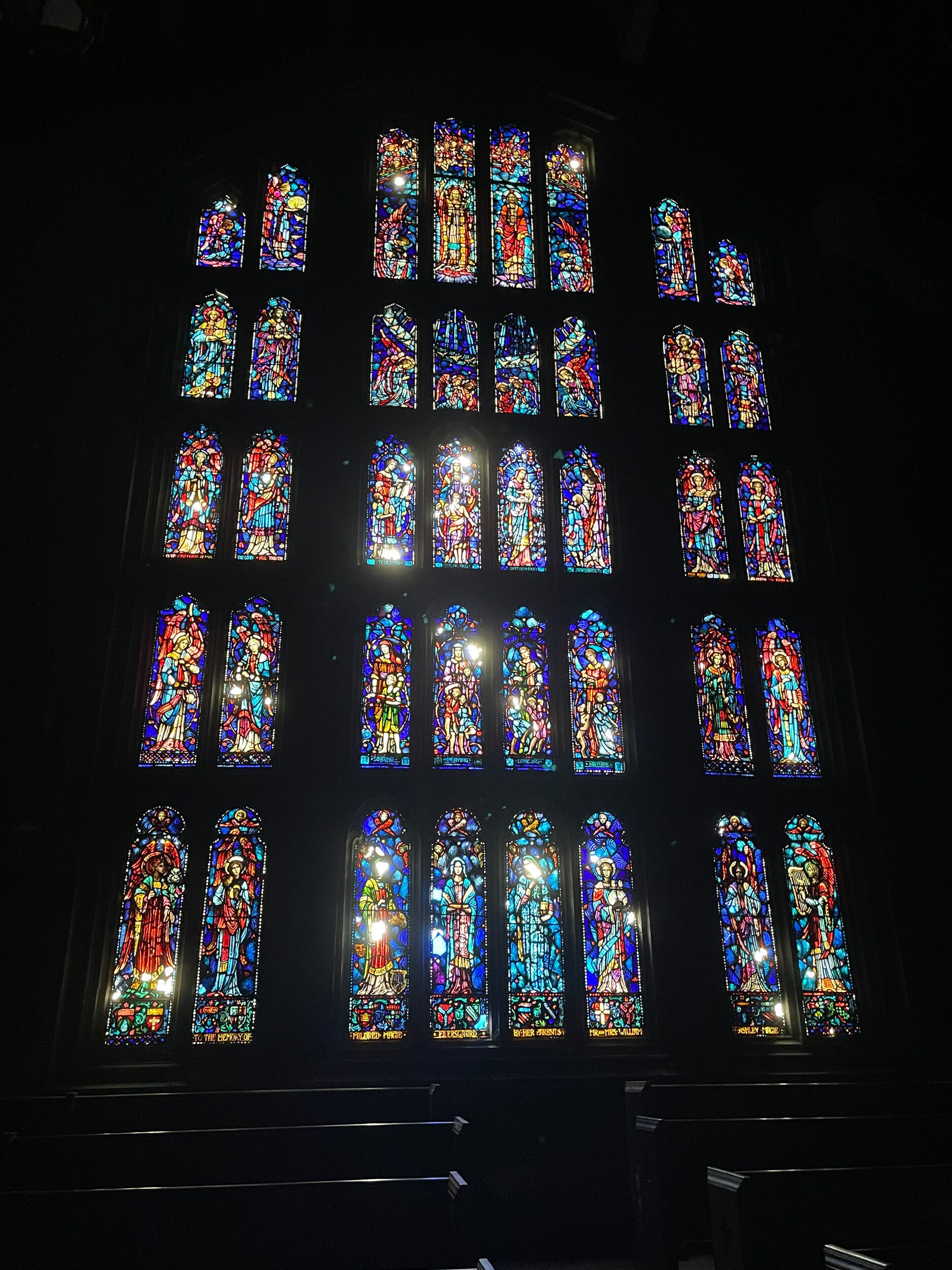 Church on Kimark (stained glass windows)